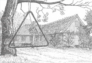 Tegning af Asnæslejren